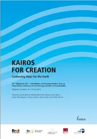 Kairos for Creation