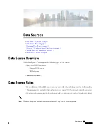 Data Sources