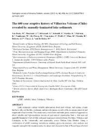 Multi-Proxy Analysis of Annually Laminated Sediments from Three Neighboring Lakes in South-Central Chile