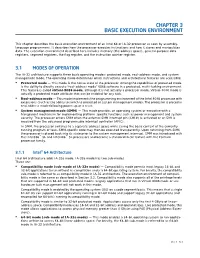 Chapter 3 Basic Execution Environment