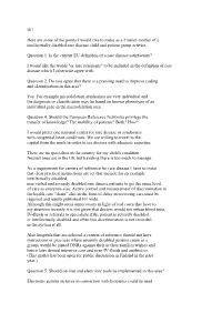 Here Are Some of the Points I Would Like to Make As a Finnish Mother of a Intellectually Disabled Rare Disease Child and Patient Group Activist