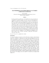 Host Preference of Pumpkin Beetle to Cucurbits Under Field Conditions