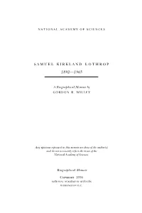 Samuel Lothrop