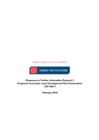 Response to Further Information Request 2 Proposed Inverclyde Local Development Plan Examination LDP-280-2
