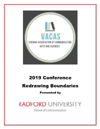 2019 Conference Redrawing Boundaries Presented By