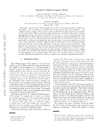 Arxiv:2105.14040V1 [Quant-Ph] 28 May 2021 (ACL) Model