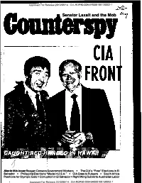Counterspy: Cia Front