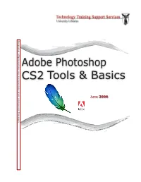 Tools & Basics Adobe Photoshop