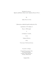 Hardboiled Aesthetics: High Art and Modes of Excess in the American Detective Novel by Adeline Dan-Anh Tran a Dissertation Subm