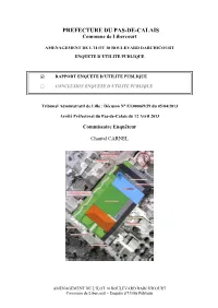 Rapport Enquete D’Utilite Publique