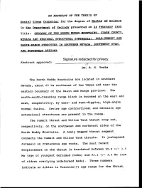 Signature Redacted for Privacy. Abstract Approved: "T/ Dr