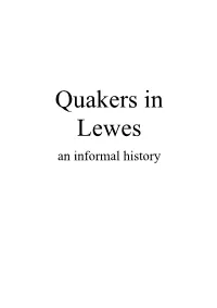 An Informal History