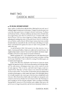 Classical Music Part Two