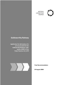 Goldsworthy Railway