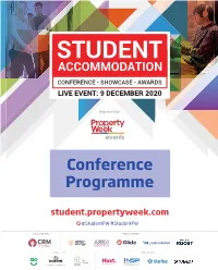 Conference Programme