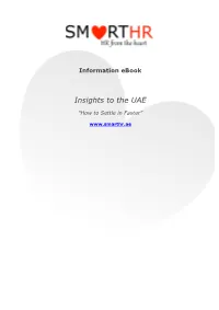 Insights to the UAE [PDF]