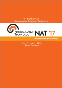 Nat ’17 Cponference Rogramme
