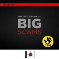 The Little Book of Big Scams – 4Th Edition