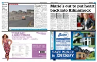 Marie's out to Put Heart Back Into Kilmarnock