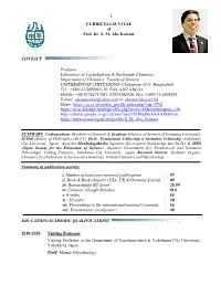 Curriculum Vitae of Mohammed M