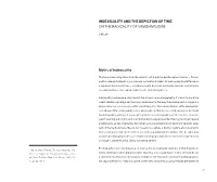 Indexicality and the Depiction of Time on the Radicality of Vanishing Zone