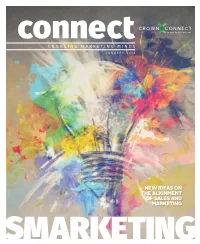 NEW IDEAS on the ALIGNMENT of SALES and MARKETING SMARKETING Offset & Digital Printing Large Format Direct Mail Data Management Graphic Design