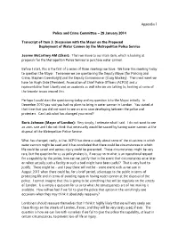 PCC Minutes 29 Jan TRANSCRIPT APPENDIX