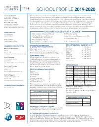 School Profile 2019-2020