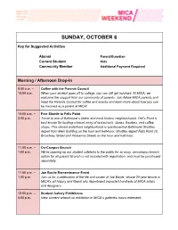 Sunday, October 6