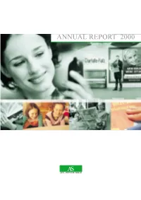 ANNUAL REPORT 2000 Group Key Data