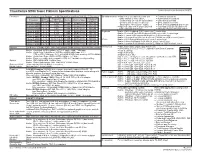 Thinkcentre M700 Tower Platform Specifications Product Specifications Reference (PSREF)