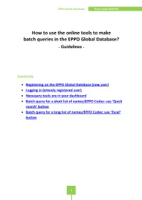 Use Online Tools (Batch Queries)
