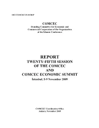 25 Th Session of the COMCEC