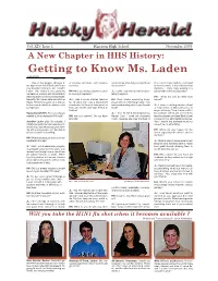 Getting to Know Ms. Laden