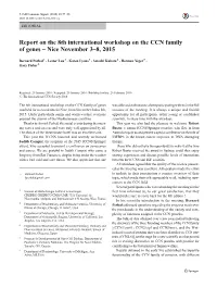 Report on the 8Th International Workshop on the CCN Family of Genes – Nice November 3–8, 2015