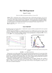 The T2K Experiment Daniel I
