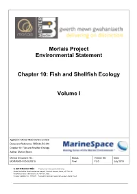 Fish and Shellfish Ecology Volume I