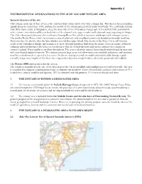 Appendix 2 ENVIRONMENTAL DESIGNATIONS in the ALDE