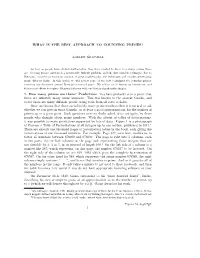 WHAT IS the BEST APPROACH to COUNTING PRIMES? Andrew Granville 1. How Many Primes Are There? Predictions You Have Probably Seen