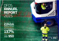 Dfds Annual Report 2015