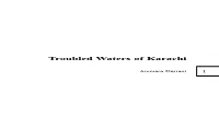 Troubled Waters of Karachi