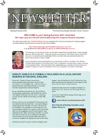 2021 Spring/Summer Newsletter