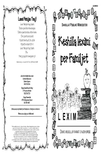 Reading Tips ALBANIAN
