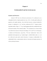 Chapter 4 Erythronolide B and the Erythromycins