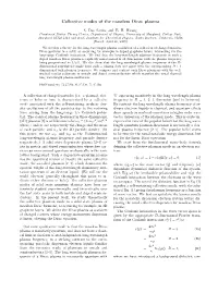 Collective Modes of the Massless Dirac Plasma