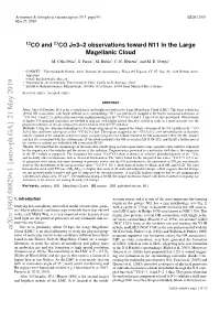 12CO and 13CO J= 3-2 Observations Toward N11 in the Large Magellanic
