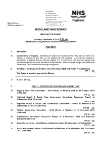 Full Set of Board Papers
