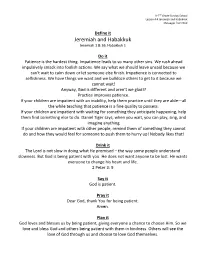 Jeremiah and Habakkuk Messages from God