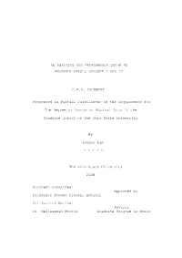 An Analysis and Performance Guide to Benjamin Lees's Odyssey I and II / by Youmee
