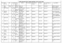 Consolidated Daily Arrest Report Dated 30.05.2021 Sl
